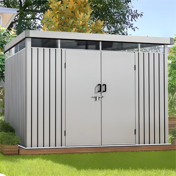 Stainless Steel Outdoor Storage Shed - Image 3