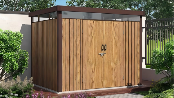 Stainless Steel Outdoor Storage Shed - Image 5