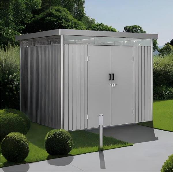 Stainless Steel Outdoor Storage Shed - Image 4