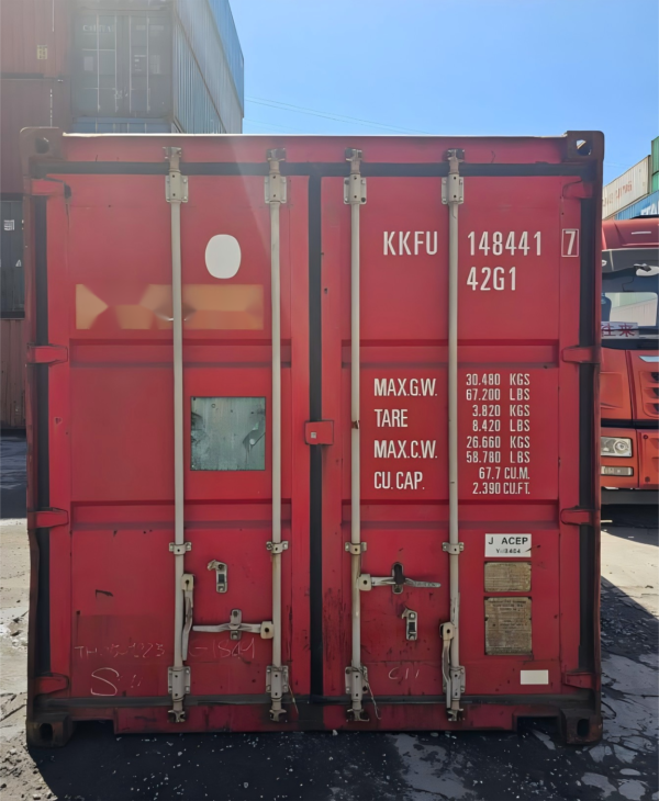 Used Shipping Container | Durable & Reusable | Ideal for Storage, Housing, or Office Conversion - Image 4