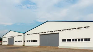 Prefabricated Steel Workshop & Weather-Resistant Grain Sorting Facility | Agricultural Use